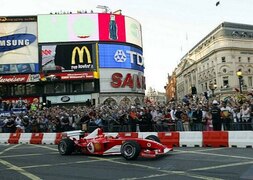 Vor fünf Jahren sorgte die Formel 1 in London für ein gewaltiges Spektakel