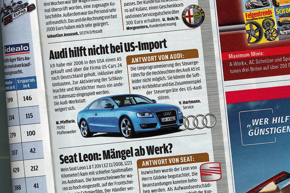 Ausriss AutoBild