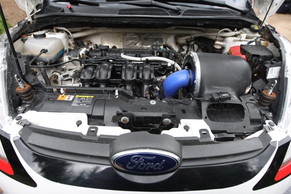 Ford Fiesta R2 Tracktest