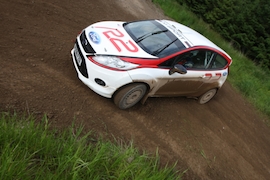 Ford Fiesta R2 Tracktest