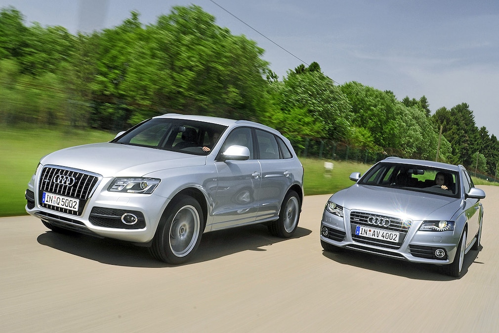 Audi A4 Avant 2.0 T quattro - Audi Q5 3.0 TDI
