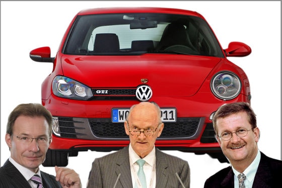 Montage Golf VI + Porsche 911 Carrera S