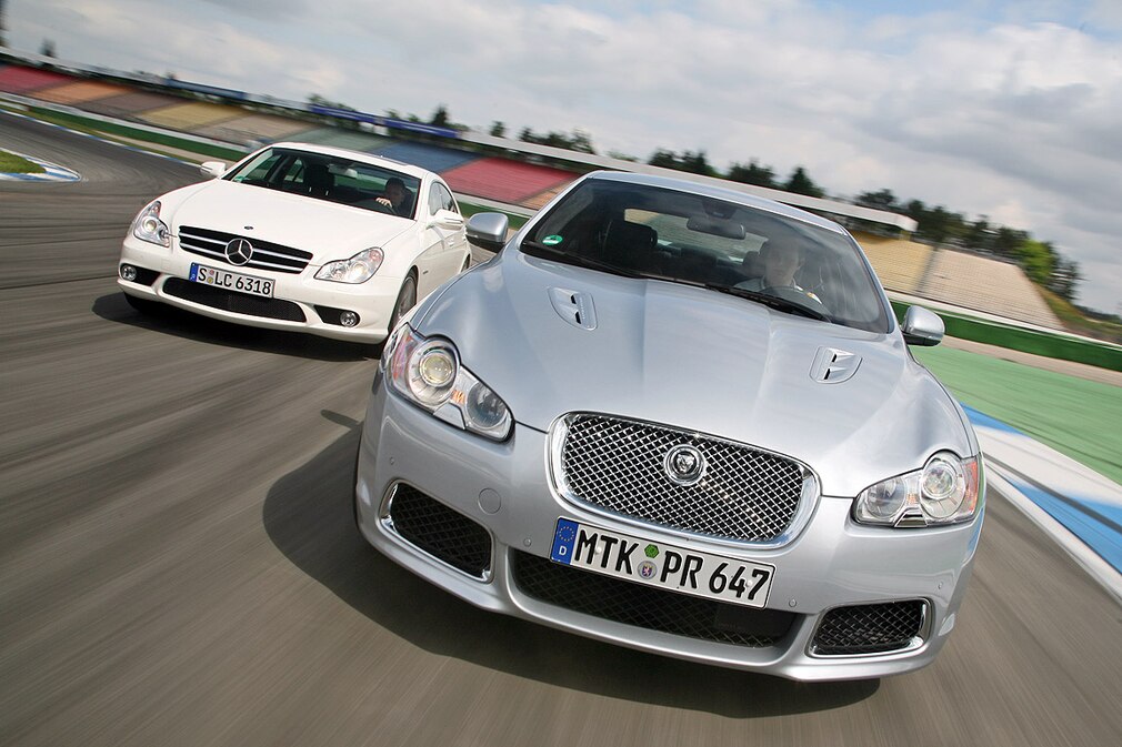 Mercedes CLS-Klasse CLS 63 AMG Jaguar XFR
