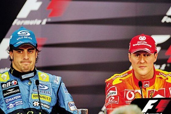 Schumi-Duell mit Alonso