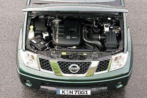 Gähnendes Turboloch im Navara – der 2,5-Liter-Diesel zieht erst ab rund 1800 Touren.