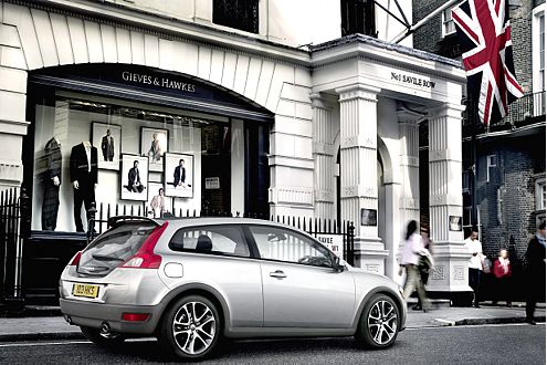 Der Volvo C30 machte das Rennen bei den Klein- und Kompaktwagen.