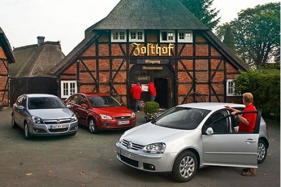 Test Opel Astra, Ford Focus, VW Golf