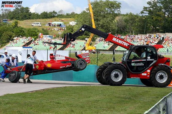 Formel 1 Crash Felipe Massa