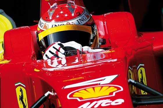 Alonso im Ferrari: noch eine Montage