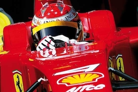 Alonso im Ferrari: noch eine Montage
