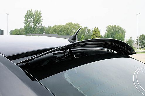 Am ausfahrbaren Heckspoiler ist der 1.8 Turbo zu erkennen.