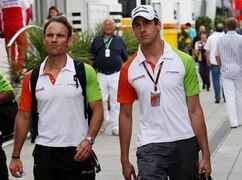 Adrian Sutils Rennen dauert auf dem Hungaroring nicht einmal eine Runde