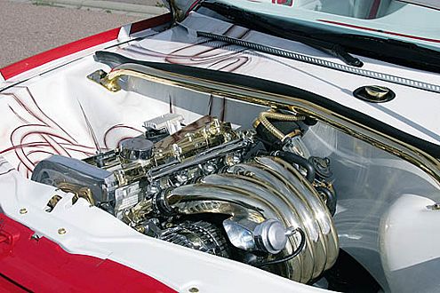 Drei Monate verbrachte Marco im Motorraum. Mit glänzendem Ergebnis.
