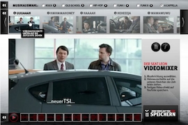 Screenshot Seat Leon-Videomixer