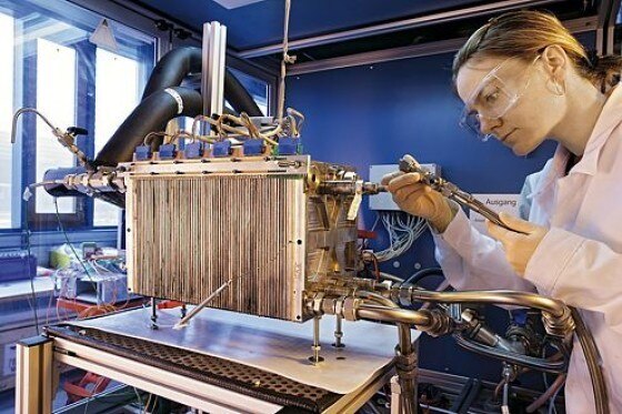 Hochtemperatur-Brennstoffzelle von VW
