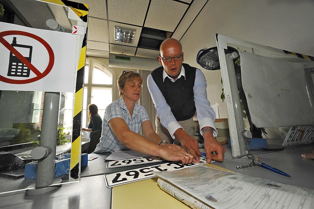 Mein Tag in der Zulassungstelle