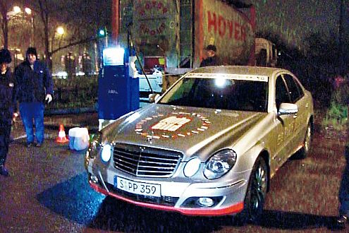 An 23 Betankungspunkten gibt's immer frischen Diesel.