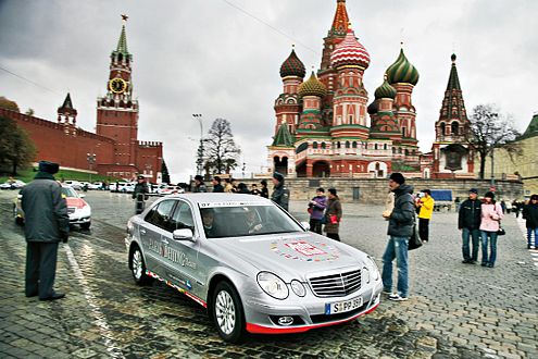 Prunkvoll: Moskau beeindruckte die Reisenden mit seinen Prachtbauten.