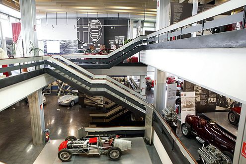 Ruhmreiche Vergangenheit: Tag zwei führte ins Museo Storico Alfa Romeo.