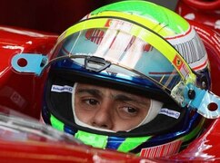Massa wurde durch den Schuberth-Helm vor schlimmeren Verletzungen geschützt