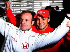 Ihre Freundschaft bleibt ungetrübt: Rubens Barrichello und Felipe Massa