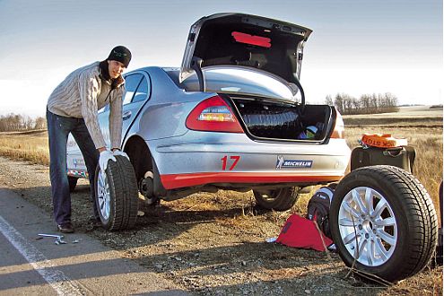 Platten auf dem platten Land: runter mit dem Schuh!