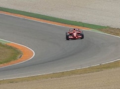 Michael Schumacher ist zurück: In Mugello testete er heute im Ferrari F2007