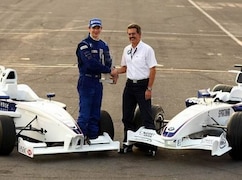 Alexander Rossi (l.) darf im Dezember für das BMW Sauber F1 Team testen