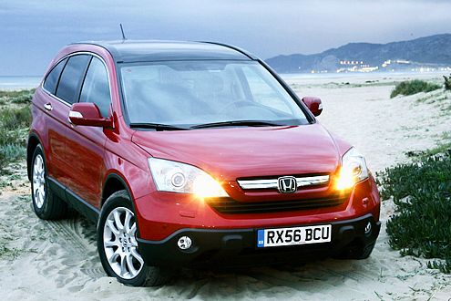 Für Ausflüge ins Gelände: Der Honda CR-V kommt mit Allradantrieb.