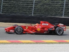 Michael Schumacher hat sich am Freitag in Mugello auf das Comeback vorbereitet