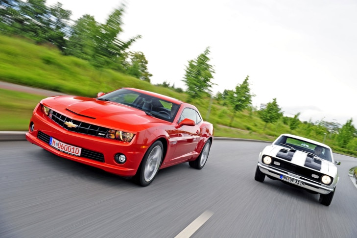 Chevrolet Camaro alt und neu