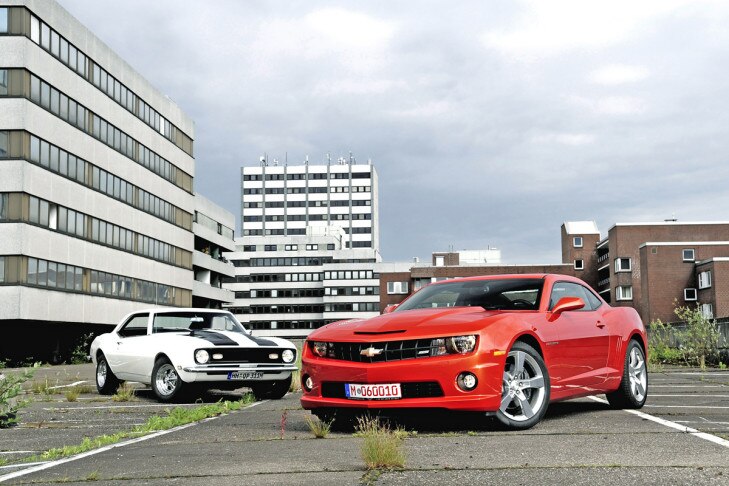 Chevrolet Camaro alt und neu