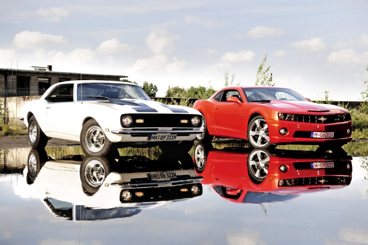 Chevrolet Camaro alt und neu