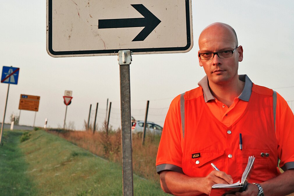 Mein Tag als Strassenbauarbeiter