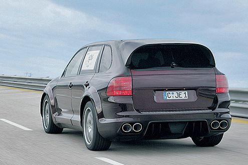 Auch damit kann man Rekorde jagen: Enco-Cayenne mit 638 PS.