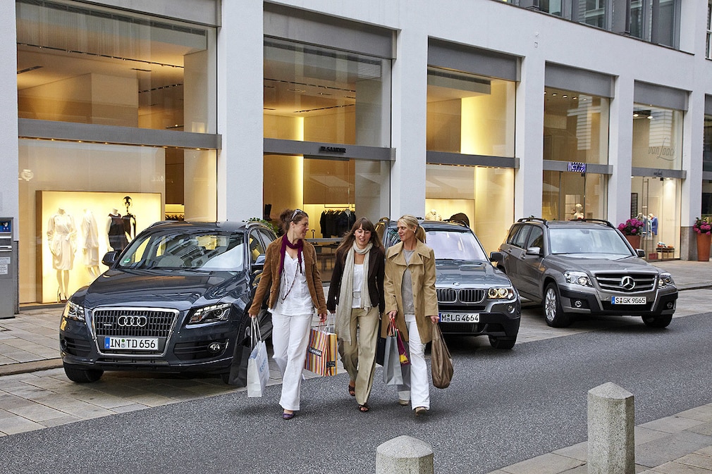 Audi Q5 2.0 TDI quattro BMW X3 xDrive 20d Mercedes GLK 220 CDI Blue Efficiency