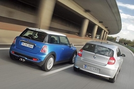 Test Mini Cooper S  BMW 120i
