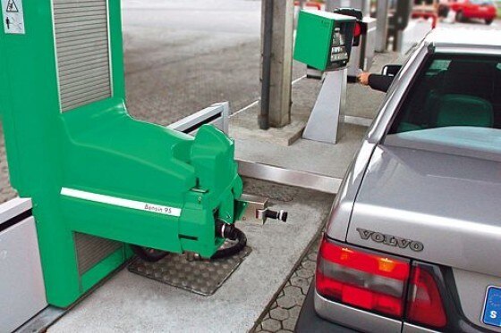 Schwedischer Tankroboter