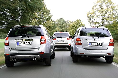 Drei Gewinner: In allen Fällen wird viel Auto fürs Geld geboten.
