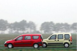Test Renault Kangoo  Dacia Logan Kombi