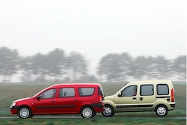 Test Renault Kangoo  Dacia Logan Kombi