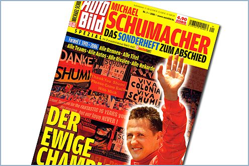 "Der ewige Champion": 100 Seiten, 500 Fotos, alle wichtigen Momente. Im Zeitschriftenhandel für 4,90 Euro.