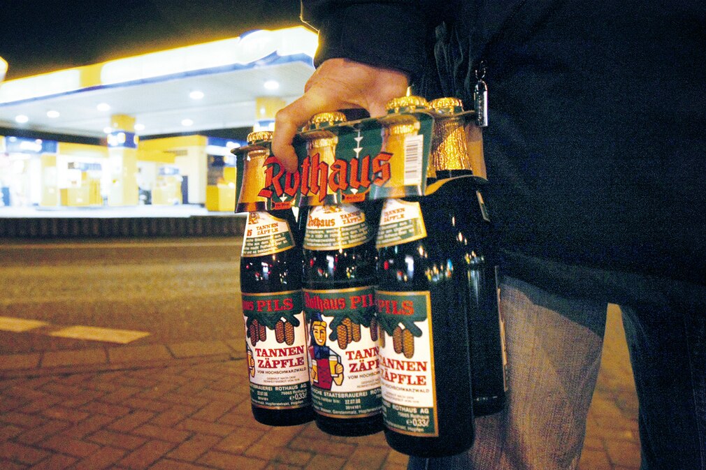 Verbot von Alkohol an Tankstellen