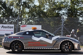 Nissan GT-R als Streckenfahrzeug auf dem Nürburgring