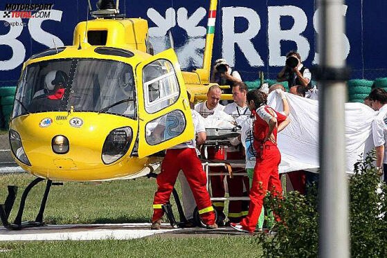 Felipe Massa Unfall beim GP von Ungarn