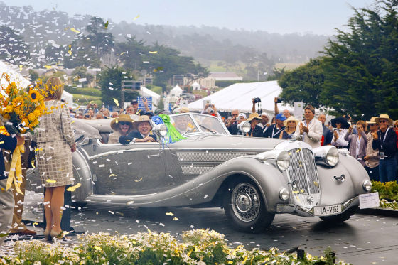 1937er Horch 853 Voll & Ruhrbeck Sport Cabriolet von Robert M. Lee