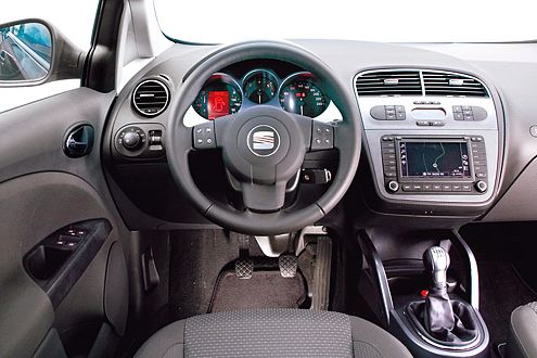 Das Seat-Cockpit ist auch nach dem Facelift das alte geblieben.