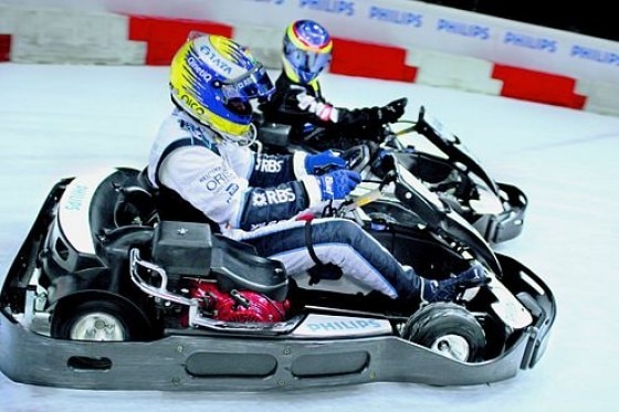 Nico Rosberg beim "Philips Ice Race"