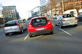 Test C4 Coupé, C30, Astra GTC