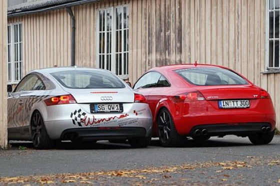 Zwei getunte Audi TT im Test